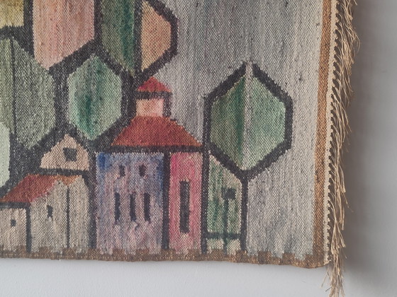 Image 1 of Tapisserie polonaise vintage de Januszkowaka