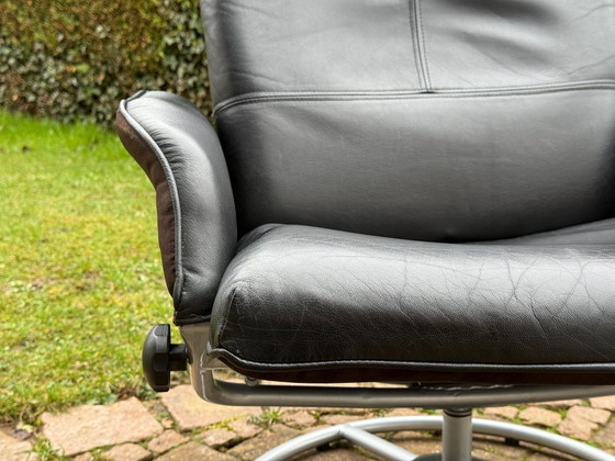 Image 1 of Malung fauteuil van Ikea, 1999, zwart