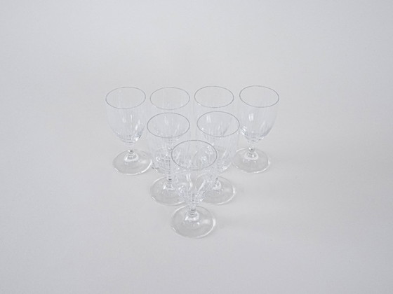 Image 1 of Set of crystal glasses, Danish design, 1970s, manufactured in Denmark