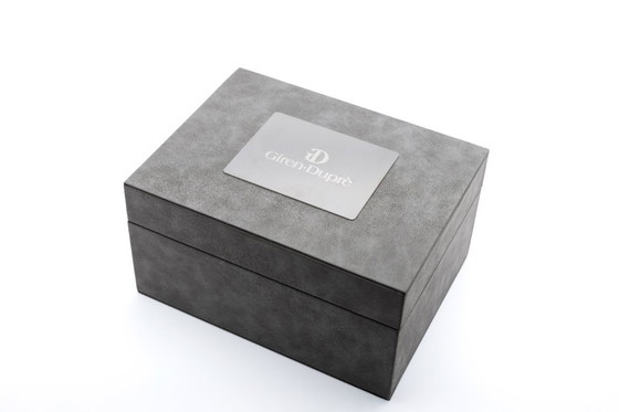 Image 1 of Giren Dupre Heritage Mecaquartz Steel Chronograph Watch 39mm