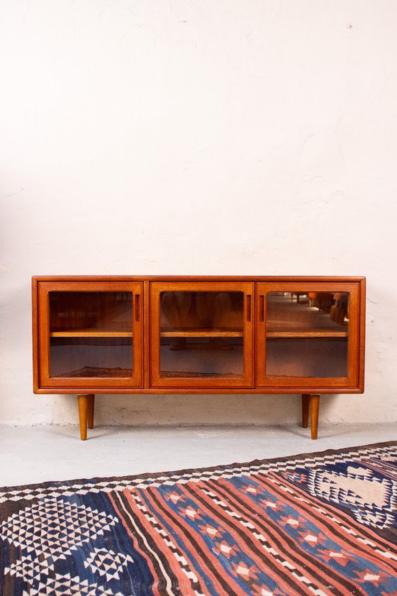 Vetrina, credenza e cassettiera vintage in teak, design danese, stile metà secolo. – Vetrine, Wood (photo 9 of 15)