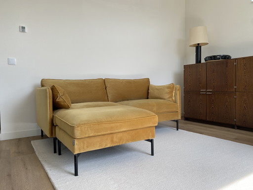 Polspotten PPno.2 Divano + Pouf Edizione Speciale – Velluto Ocra
