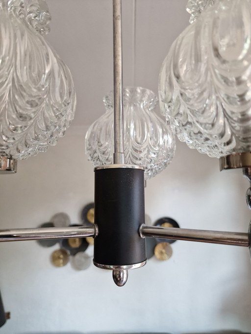 Vintage mid-century Danish pendant lamp