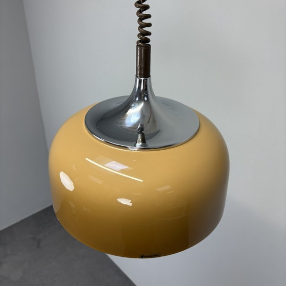 Image 1 of Lampada a sospensione di metà secolo di Meblo, Harvey Guzziny, anni '70, Italia