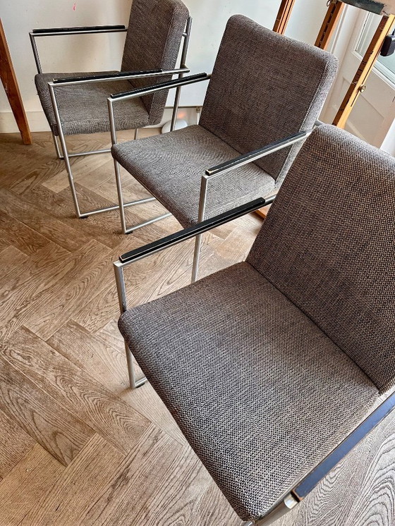 Image 1 of 6x Harvink Esszimmerstuhl Kommagrau