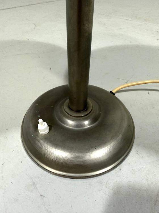 Image 1 of Lámpara de escritorio cromada, lámpara de mesa, 1930