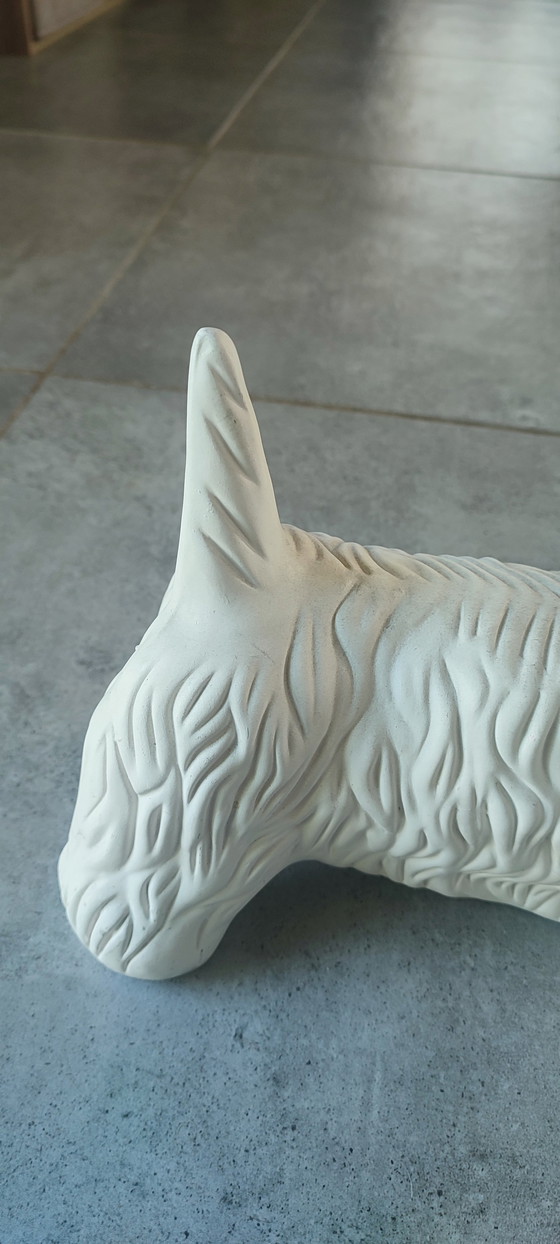 Image 1 of Ceramic zoomorphic dog statue