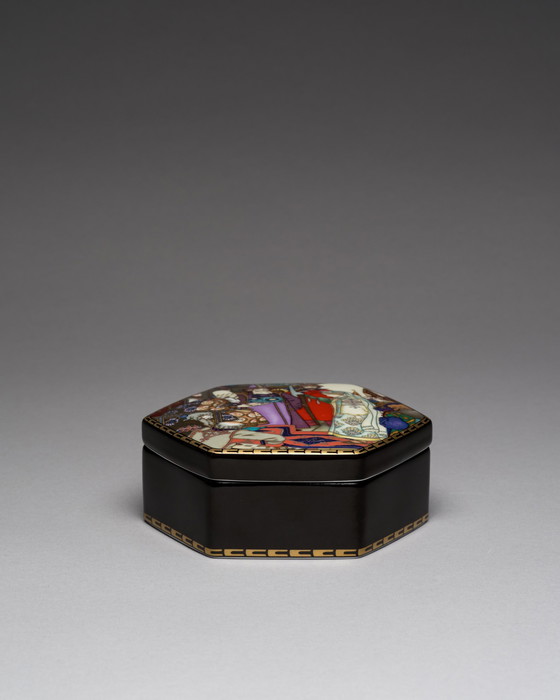Image 1 of Heinrich Villeroy & Boch Boris Zvorykin Die Schneekönigin Russian Fairy Lid-box
