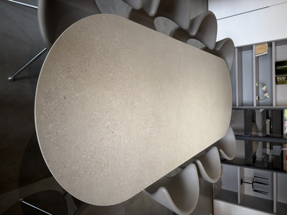 Image 1 of Metaform Orfis plat ovalen keramieken tafel 280x100x75cm