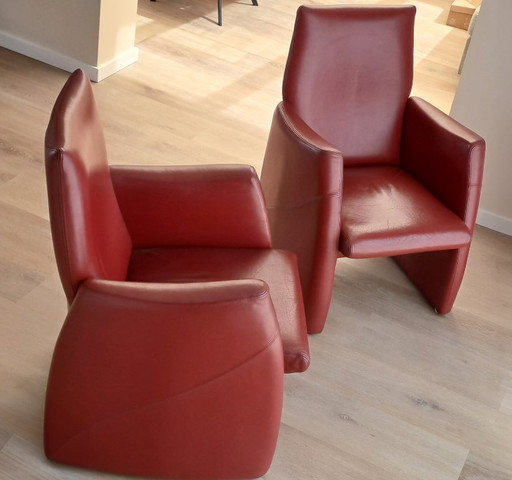 2x Ledersessel Bern (Neuware)