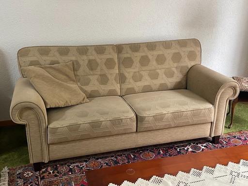 Stylish and comfortable sofa with two chairs
