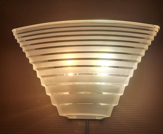 Image 1 of Set of (7) wall lights designed by Angelo Mangiarotti for Artemide, 1980