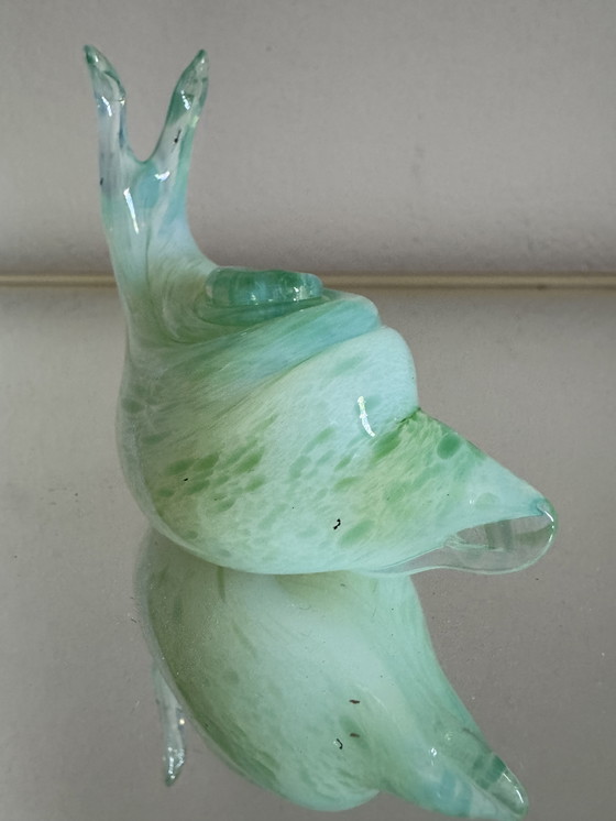 Image 1 of Lumaca in vetro di Murano opalescente antico