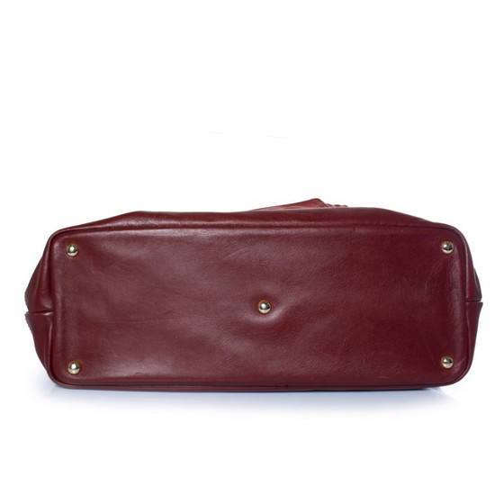 Longchamp, borsa Legend in camoscio rosso, Borse a mano (foto 5 di 12)
