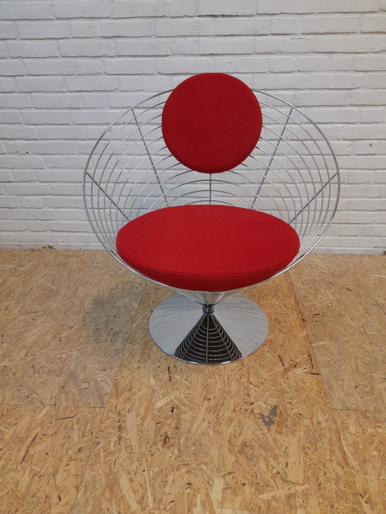 Verner Panton Wire Cone Chair – Fritz Hansen, Armchairs, Textile (photo 7 of 9)