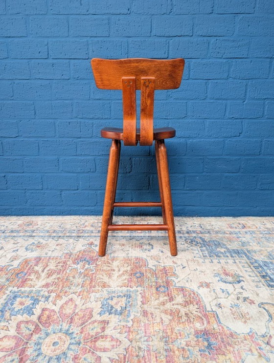 Image 1 of Sgabelli da bar brutalisti vintage, anni '60