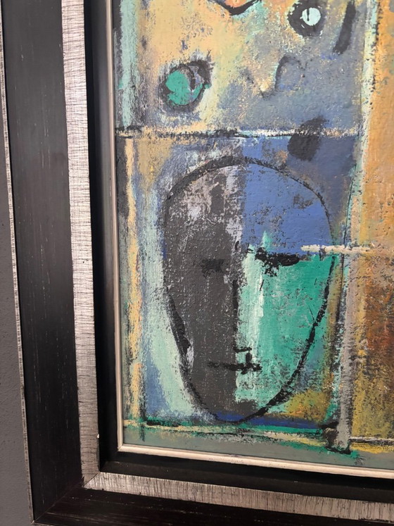 Jerre Hakse Dipinto a Olio Contemplazione (1994) – Dipinti e disegni, Canvas (photo 4 of 6)
