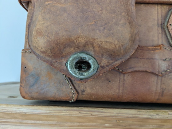 Image 1 of valise en cuir vintage