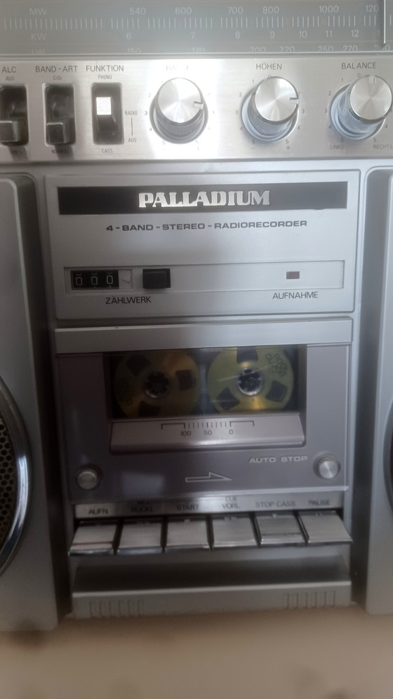 Image 1 of Radio-cassette Palladium Ghettoblaster vintage des années 1980