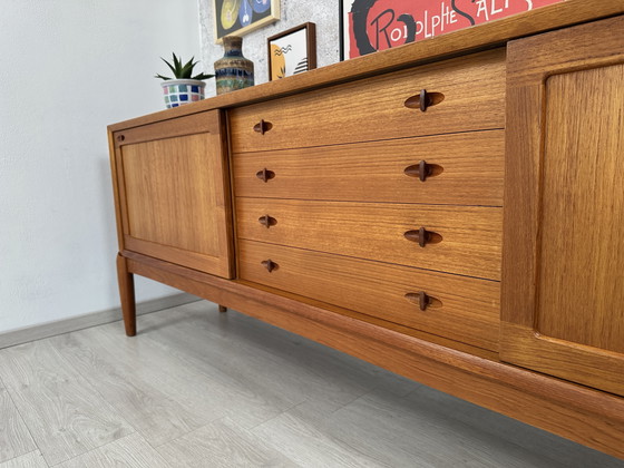 Image 1 of Danish teak sideboard by H.W. Klein for Bramin