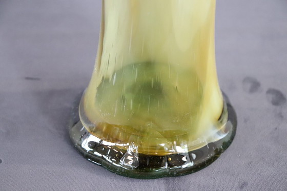 Image 1 of Hohe Vase aus Muranoglas, aus Italien, 1960er Jahre