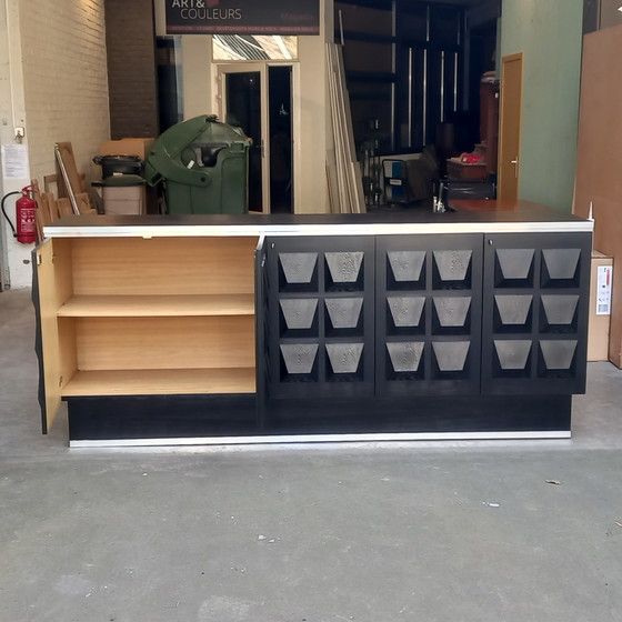 Image 1 of Sideboard Vintage Dressoir Brutalist style de Coene 1970's