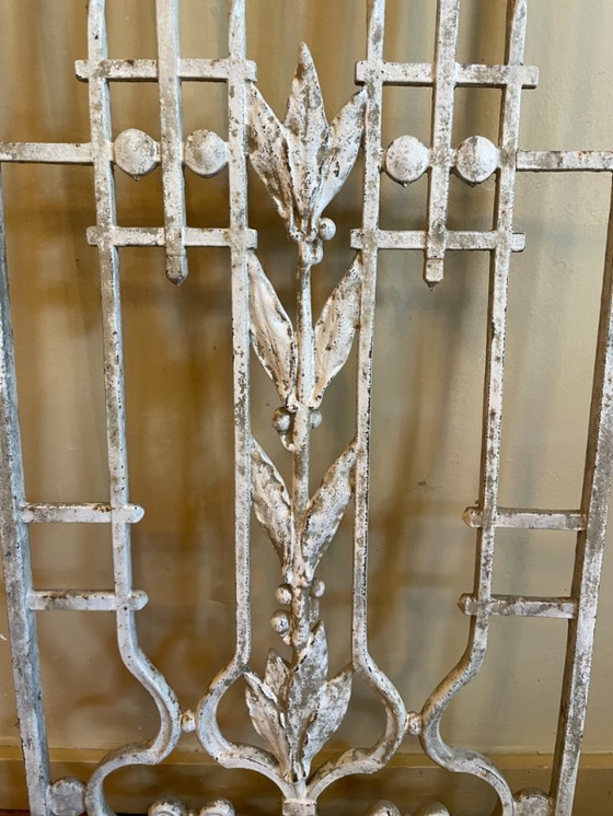 Image 1 of Clôture Garde-corps de porte Garde-corps de fenêtre Fonte antique française