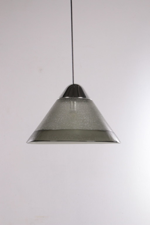 Lampada a sospensione vintage Peill und Putzler, anni '70