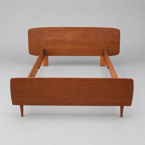 Image 1 of Letto vintage in teak con testiera – anni '60/'70