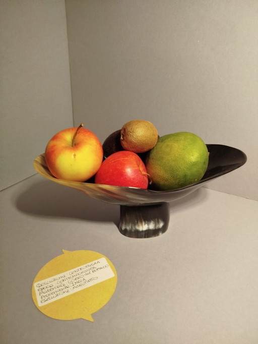 Contemporary Buffalo Horn Centerpiece by OLTRE FRONTIERA