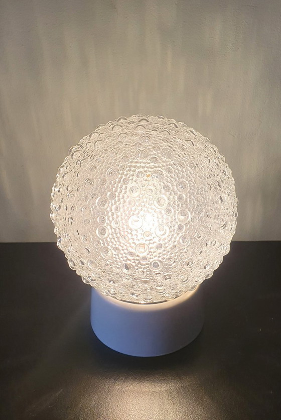 Image 1 of Lampada da soffitto/parete vintage con bolle di vetro - lampada da soffitto