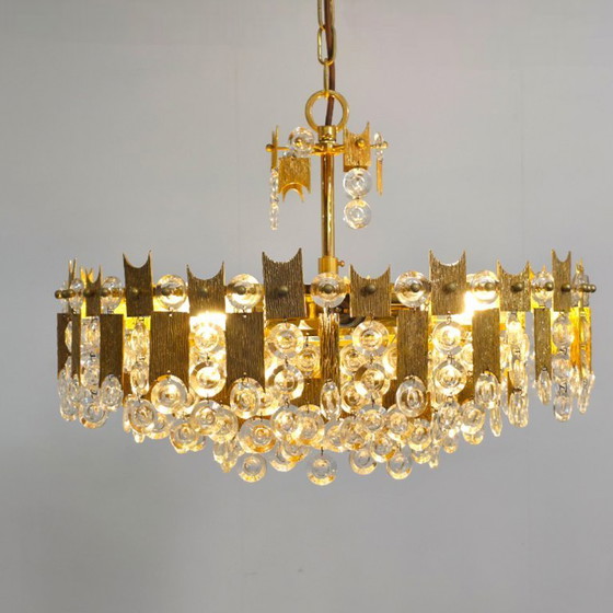 Image 1 of Lampadario XL Sciolari di Palwa brutalista anni '70