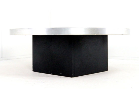 Image 1 of Table basse de style Willy Rizzo vintage