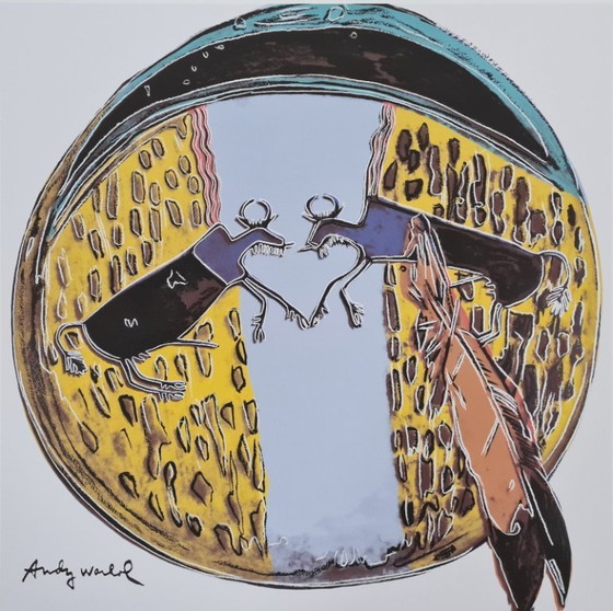 Image 1 of After Andy Warhol, Plains Indian, 1980s, Lithograph