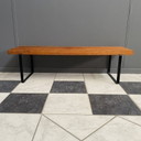 Lattenbank van hout