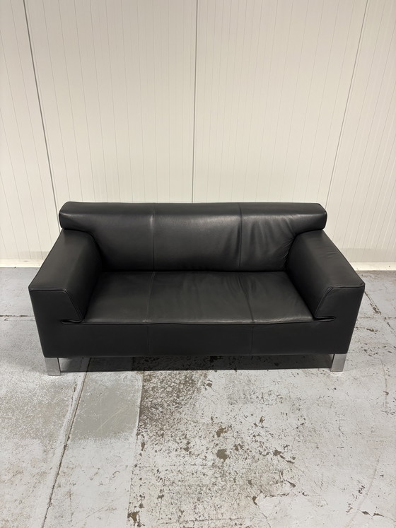 2-seater Pode sofa – 2 seaters, Leather (photo 4 of 8)