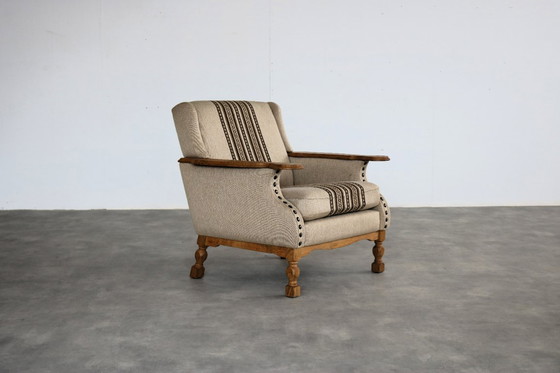 Image 1 of Brutalist Deense fauteuil 