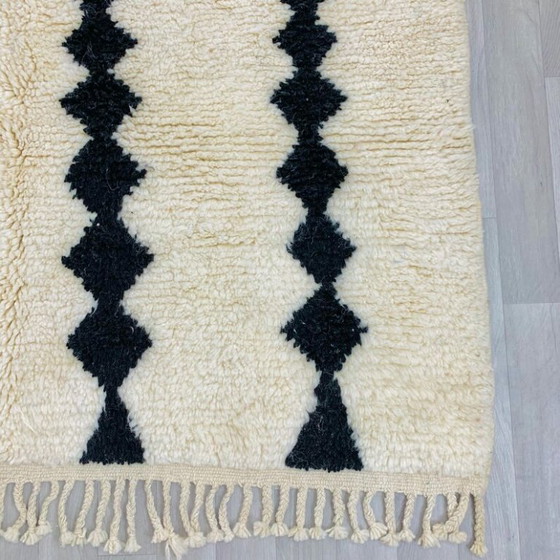 Image 1 of Tapis marocain en laine natural 200cmx300cm 