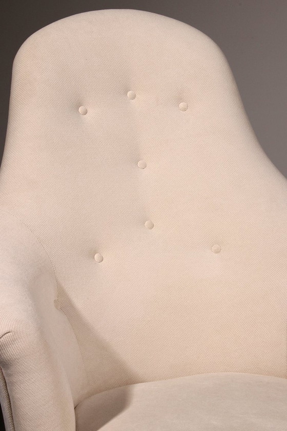 Image 1 of Chaise Lounge by Kerstin Hörlin-Holmquist for Nordiska Kompaniet, 1950s