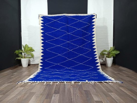 Image 1 of Tapis marocain artigianale en laine 300cmx150cm