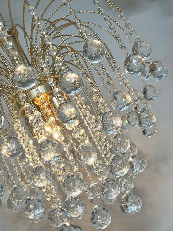 Image 1 of Lampadario vintage SWAROVSKI STRASS di taglia XL