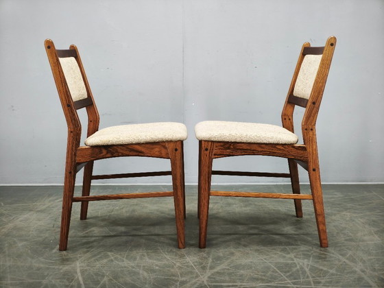 Image 1 of Set di 4 sedie da pranzo Hugo Frandsen per Spøttrup, Danimarca, anni '60