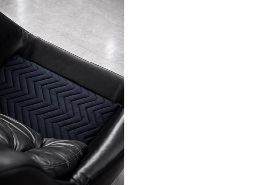 Image 1 of Vintage Mid-Century Scandinavian Modern Swivel Lounge Chair From Selig Imperial, 1970s