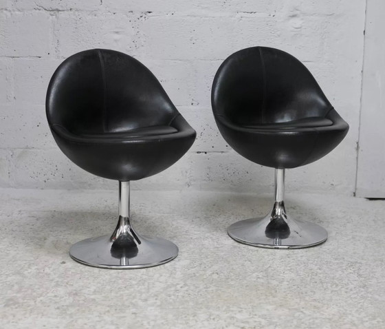 Image 1 of 2 sedie girevoli "Space Age"