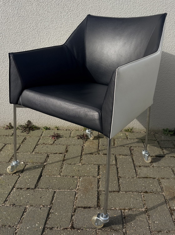 Image 1 of 6 Leolux Pyrite dining chairs: Exclusive Design!