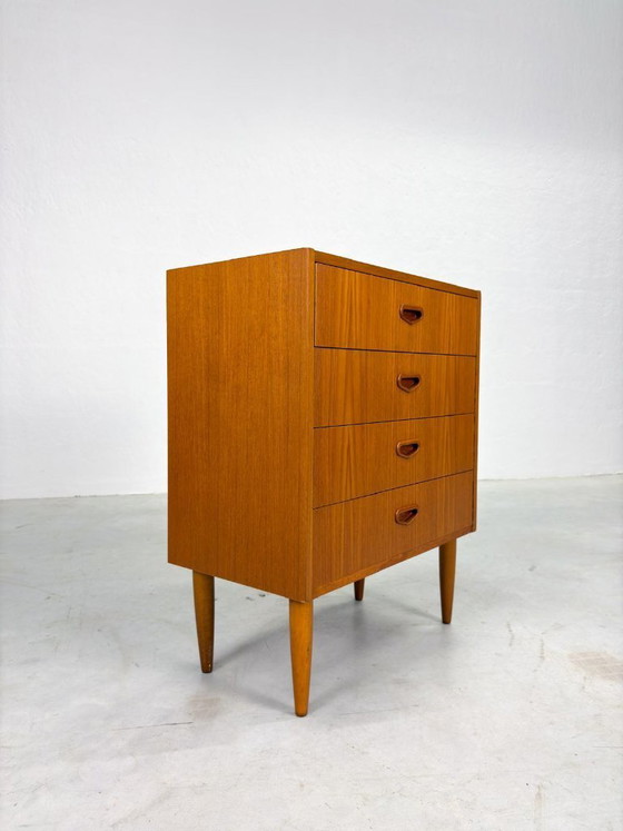 Image 1 of Lage Mid-century Ladekast van Musteringg