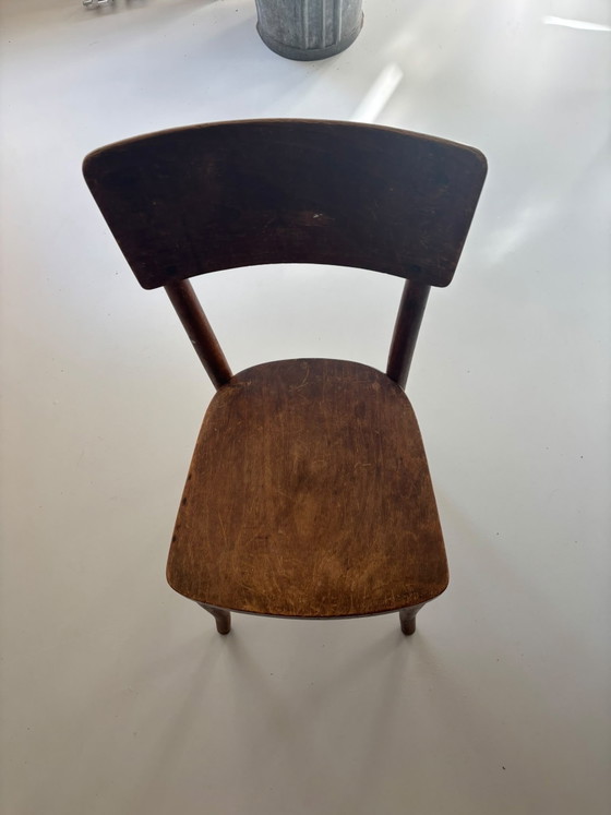 4 sedie Thonet originali vintage modello 32 – Sedie da pranzo, Legno (photo 6 of 7)