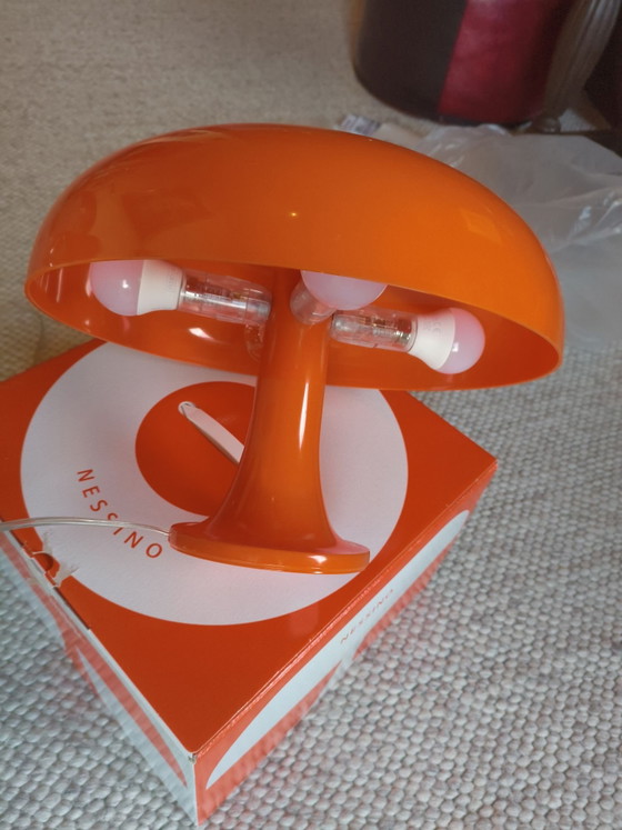Artemide Nessino Table Lamp, orange, Plastic (photo 2 of 7)