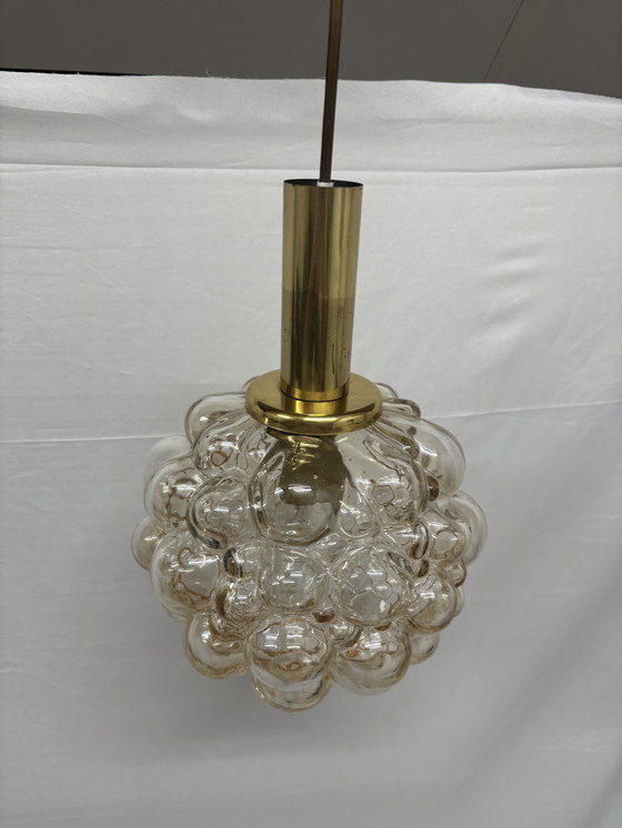 Image 1 of Suspension vintage Helena Tynell, lampe bulle design 1960