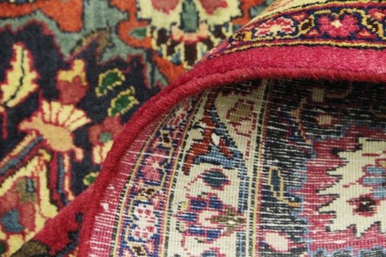 Image 1 of Original Perserteppich Keschan,Kashan Rot 331 x 286 cm Top Zustand Klassik Alt